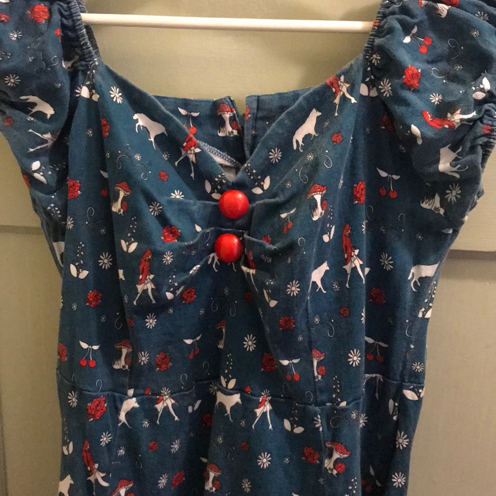 Red riding hood dress